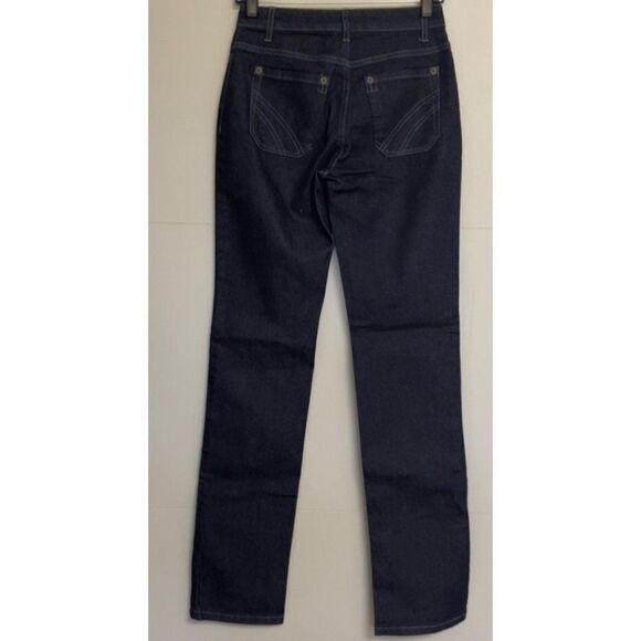 Apparel Collection Dark Wash Straight Leg Jean Size 2 R - Picture 4 of 7